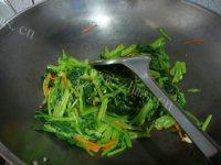 「DIY美食」菠菜炒鸡蛋做法图解4)