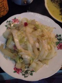 家常菜酸辣大白菜