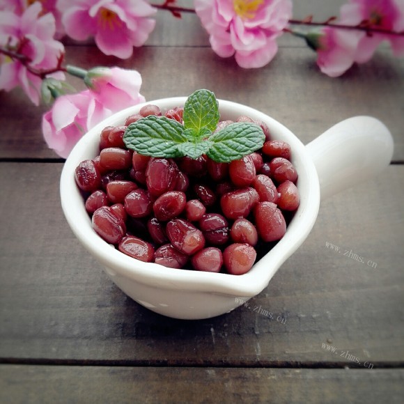 五味俱全的自制蜜豆