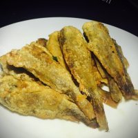 美味的香煎小黄鱼