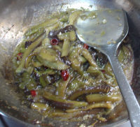 美味的鱼香茄条做法图解15)