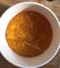 色泽鲜亮的芒果西米露做法图解5)