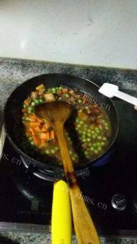 营养满分的豌豆饭做法图解8)
