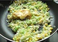 自己做的包菜炒饭做法图解5)