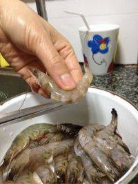 美味的脆皮甜虾做法图解1)