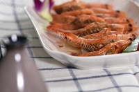自制蒜香烤虾-德普烘焙食的做法图解八