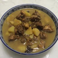 家常菜土豆炖鸡做法图解10)