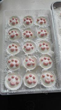 好吃的猫爪棉花糖做法图解15)