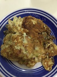 美味的牡蛎煎蛋