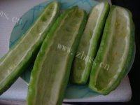 营养豆豉炒苦瓜做法图解1)