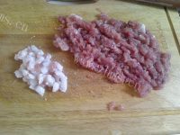 美味的香菇蒸肉饼做法图解3)