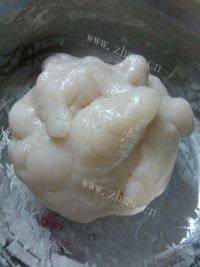 「念念不忘」紫薯冰皮月饼做法图解2)
