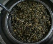 自制芝麻花生包做法图解3)