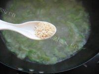 色味俱佳的丝瓜鸡蛋汤做法图解10)