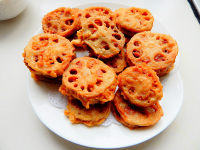 简单的炸藕饼