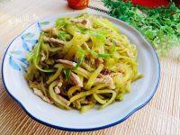 DIY-榨菜炒肉丝