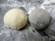 黑芝麻馒头自制做法图解7)