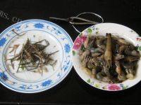 美味的避风塘虾做法图解3)