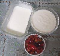 可口的「手工美食」樱桃颗粒酸奶做法图解1)