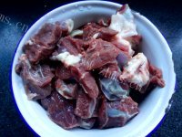 滋补的白萝卜炖羊肉做法图解1)