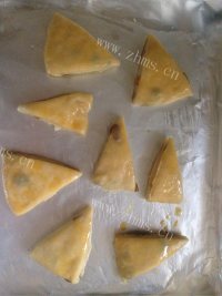 喷香的葡萄干司康做法图解6)