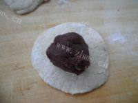 诱人的豆沙包做法图解6)