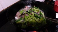 家常菜青椒炒肉片做法图解6)