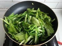 好吃的蒜蓉油麦菜做法图解1)