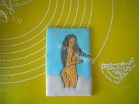 精美美女出浴糖霜饼干做法图解10)