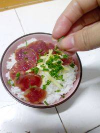 简易的腊味饭