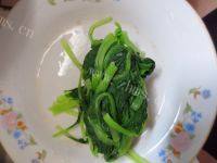 家常菜小白菜炒肉做法图解5)