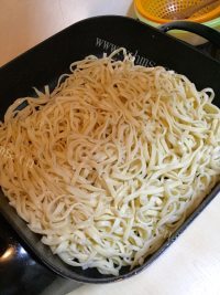 美味的茄子面做法图解14)