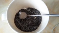 软糯黑芝麻麻团做法图解1)