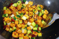 家常菜宫保豆腐