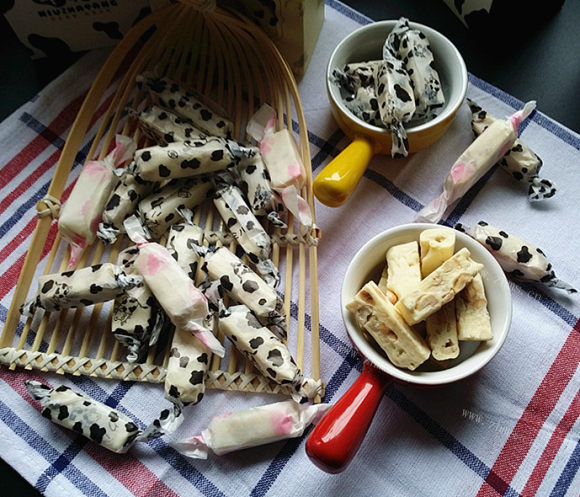 香甜可口的手工牛轧糖