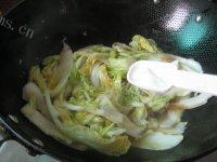 家常菜手撕大白菜做法图解7)