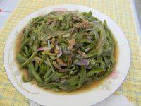 家常豆角炒粉条