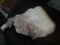 五花肉炒荷兰豆做法图解3)