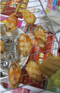 特色美食蜜汁烤鸡翅做法图解4)