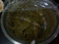 美味健康的抹茶芒果糯米糍做法图解6)