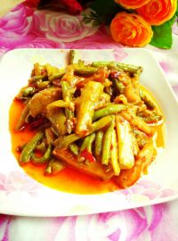 家常菜茄子豆角