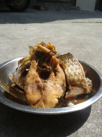 家常菜红烧鳜鱼