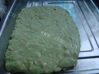 自制抹茶花生牛轧糖做法图解9)