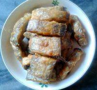 味道不错的干炸带鱼