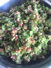 美味的芸豆包子做法图解13)