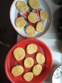 自制白芝麻南瓜饼做法图解5)