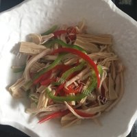 五味俱全的腐竹拌鸡丝做法图解9)