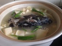 家常鱼头豆腐做法图解10)