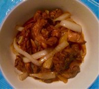 美味的土豆烧鸡腿