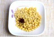 家常菜雪里蕻炒黄豆做法图解6)